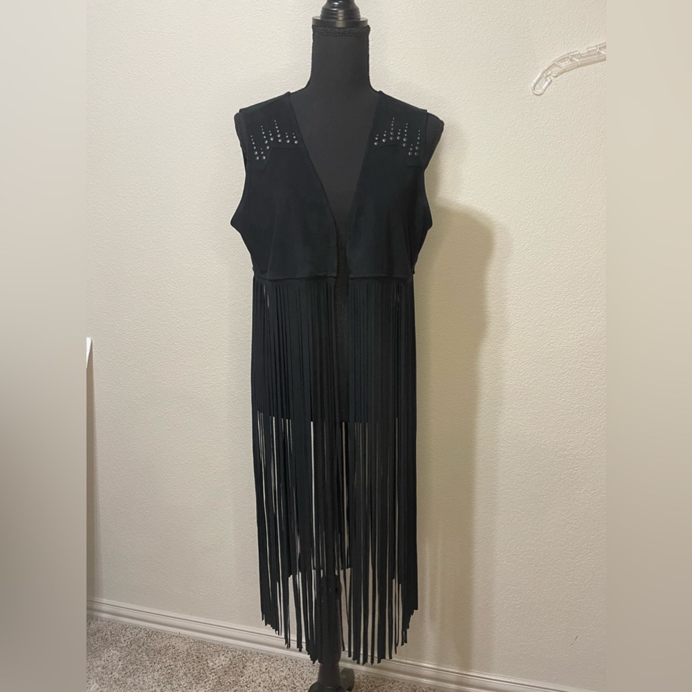 Idyllwind Suede Vest, size M